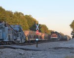 UP 1983 as DPU on very long EB NS freight